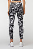 Sharp Contrast 7/8 Legging - Black