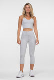 Summit 3/4 Legging - Grey - XS