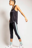 Neon Capri Legging - XS