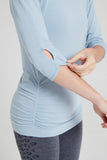 Savasana Bamboo Top - Light Blue - L