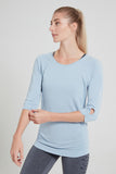 Savasana Bamboo Top - Light Blue - L